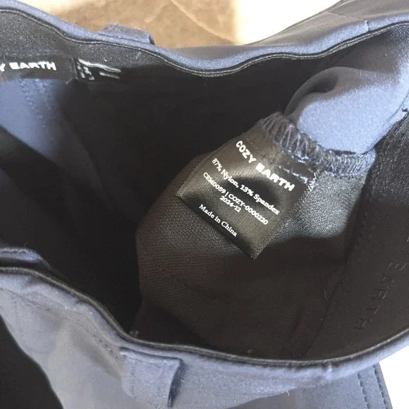 Cozy Earth Everywhere Pants Mens 34x33 Blue Performance Stretch Golf - SIZE NOTE - Picture 4 of 8